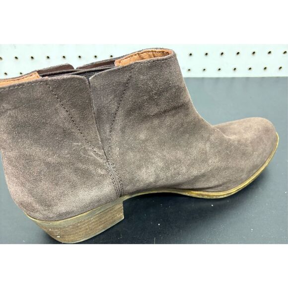 Lucky Brand Women’s Benissa Ankle Boots Gray Size 9.5 - Picture 4 of 11
